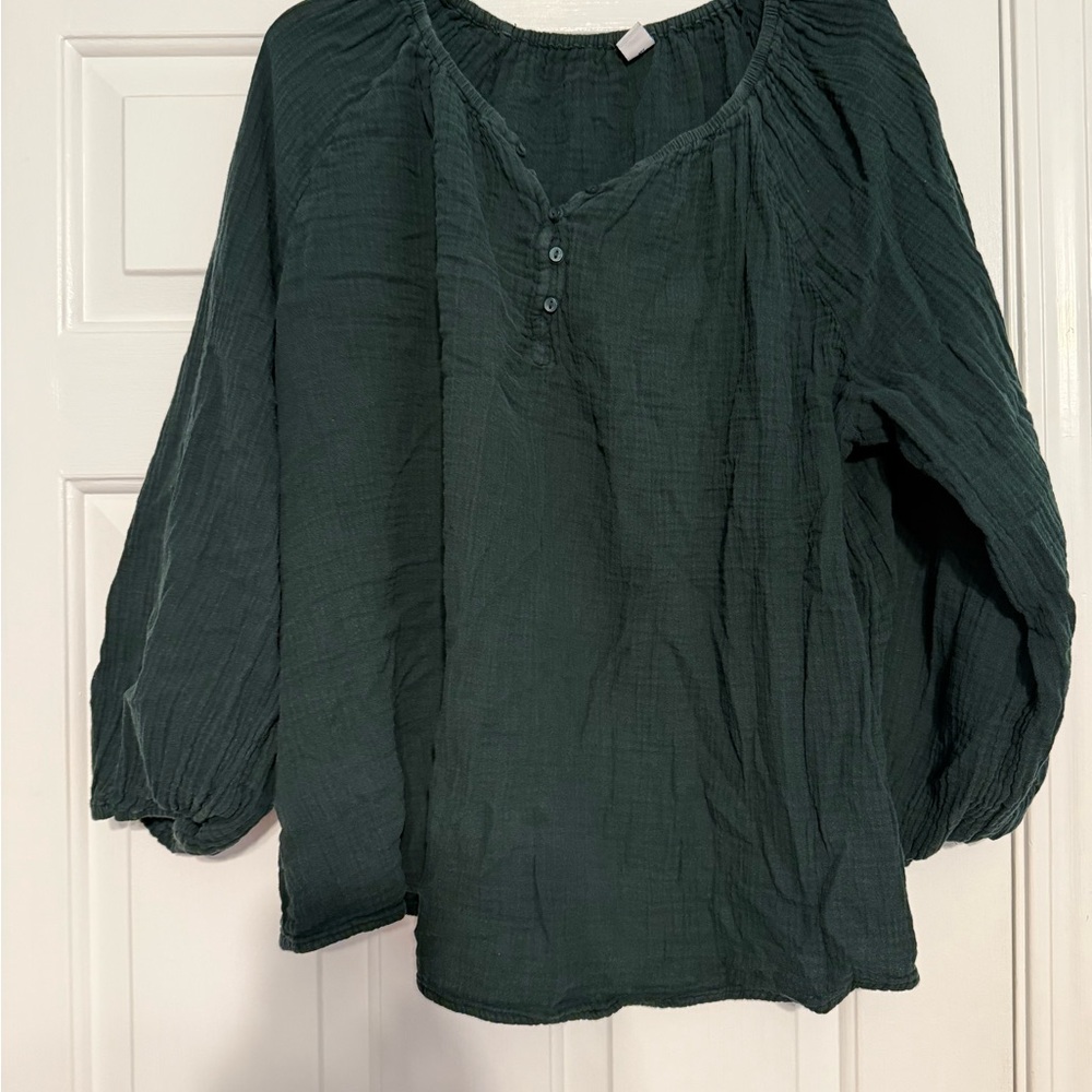 Old Navy Dark Green Women's Top